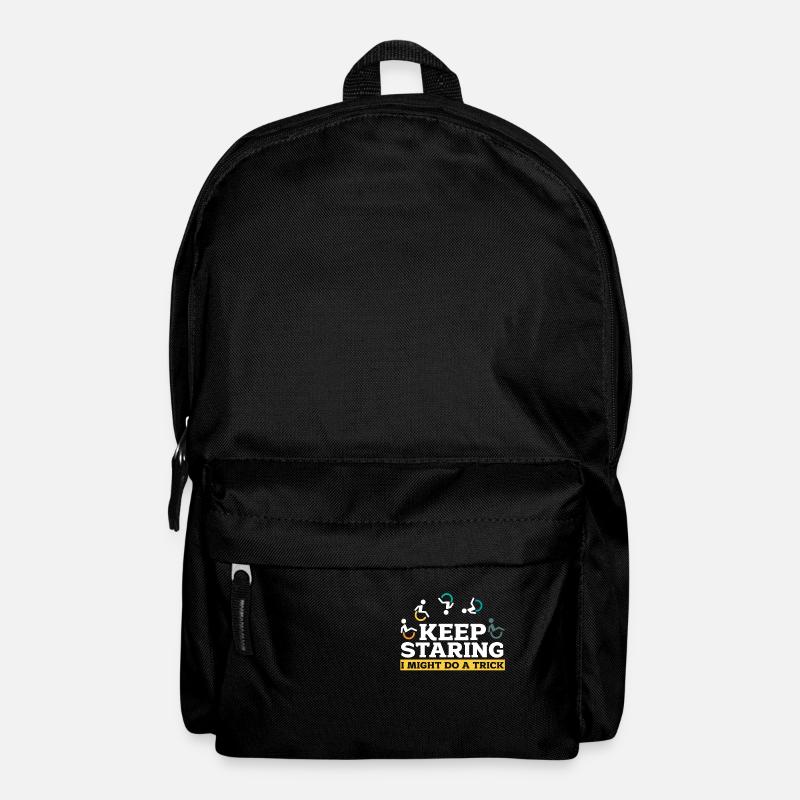 Rollstuhl - Rucksack - Schwarz