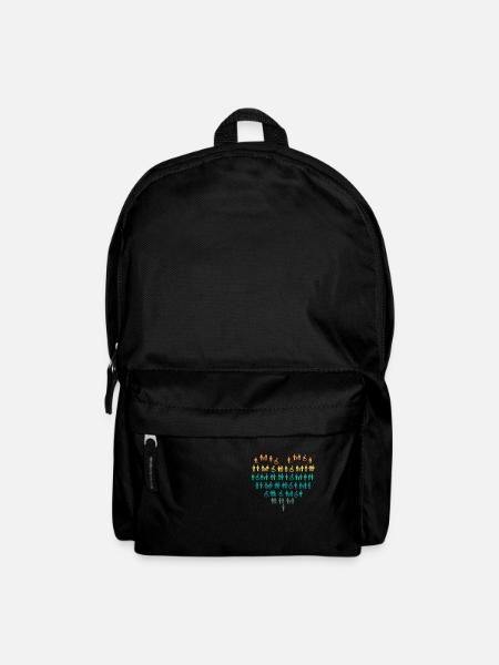 Rollstuhl - Rucksack - Schwarz
