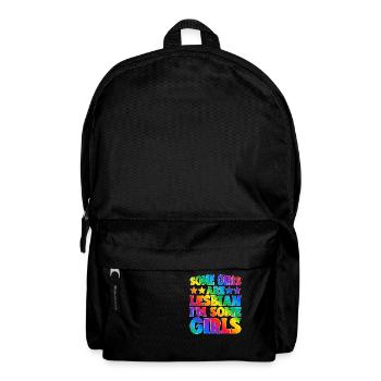 Some Girls Are Lesbian I'm Some Girls 5 - Rucksack - Schwarz - Vorne