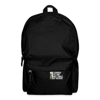 Rentner Rente Lustig Dont Forget My Discount - Rucksack - Schwarz - Vorne