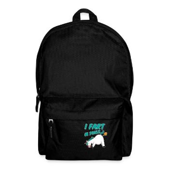 Je pète dans les piscines 2 - Sac à dos - noir - Devant