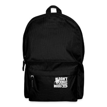 Rentner Rente Witzig Dont Forget My Discount - Rucksack - Schwarz - Vorne