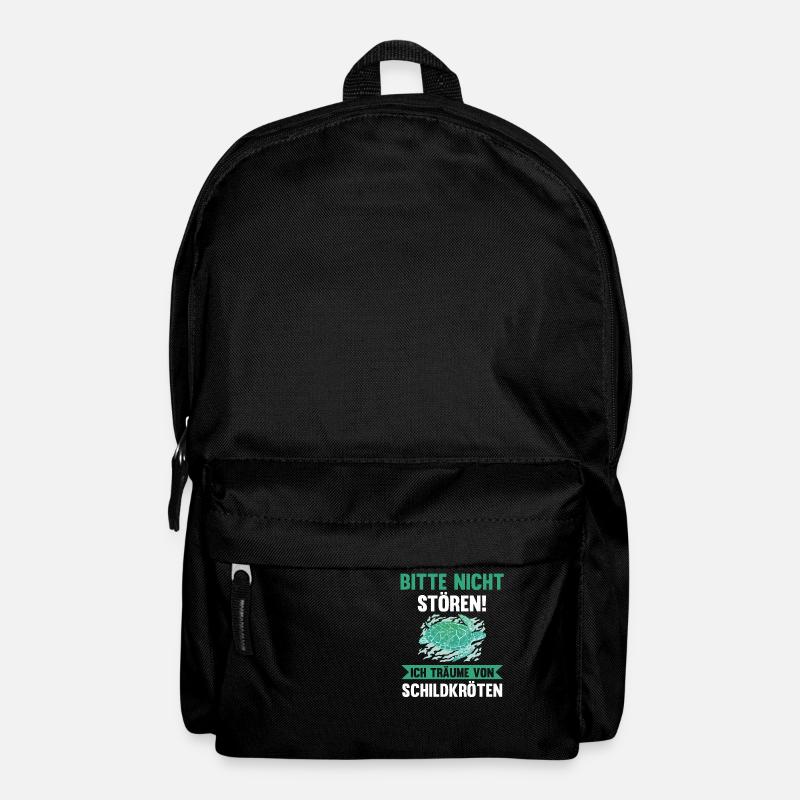 Schildkröte Schildkröten - Rucksack - Schwarz
