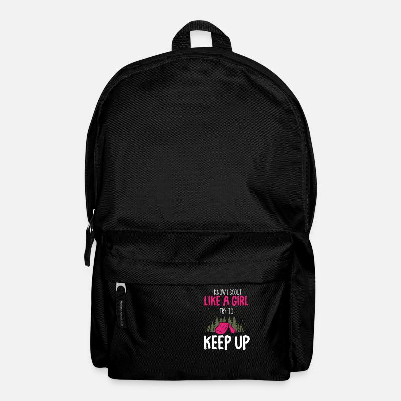 Pfadfinder Lustig - Rucksack - Schwarz