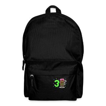With Koala - Children's Birthday 3 Years - Backpack - black - Front