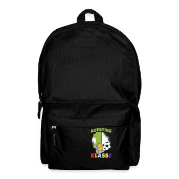 Aufstieg 1. Klasse - Rucksack - Schwarz - Vorne