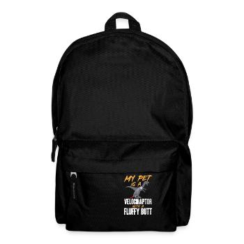 Graupapagei African Grey Parrot Papagei - Backpack - black - Front