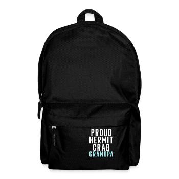 Einsiedlerkrebs-Geschenke - Rucksack - Schwarz - Vorne