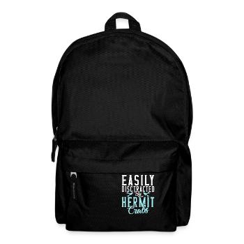 Einsiedlerkrebs-Geschenke - Rucksack - Schwarz - Vorne