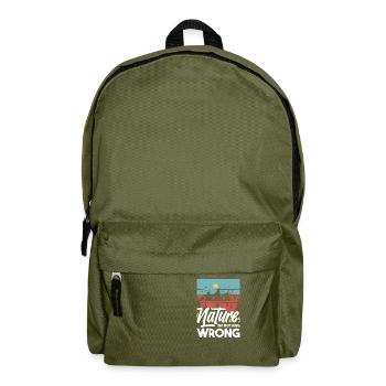 Boy Scouts Nature - Backpack - olive green - Front