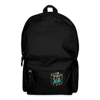 Algebra Is My Jam - Backpack - black - Front