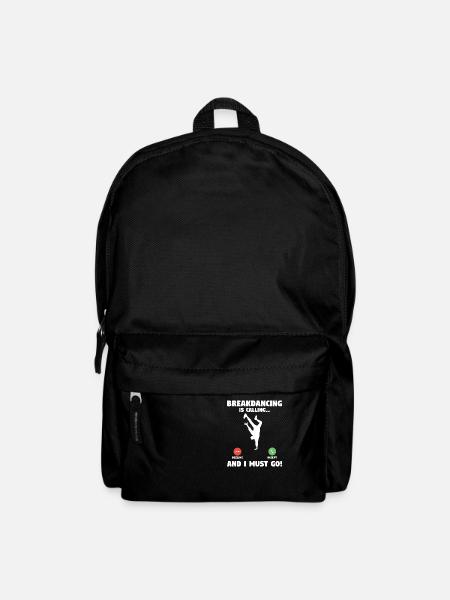 Breakdance Und Ich Muss Breakdance Breakdancer - Rucksack - Schwarz