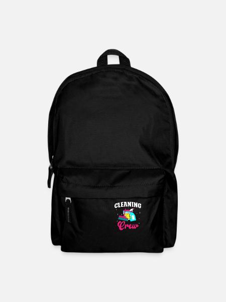 Cleaning Crew - Rucksack - Schwarz