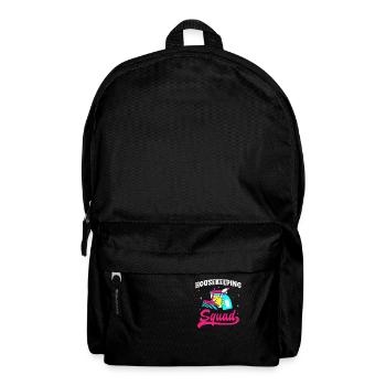 Housekeeping Squad - Backpack - black - Front