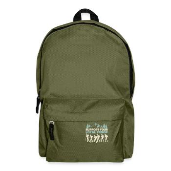 Escouade scout - Sac à dos - vert olive - Devant