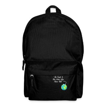 Die Erde ist flach, wussten Sie das nicht? - Rucksack - Schwarz - Vorne