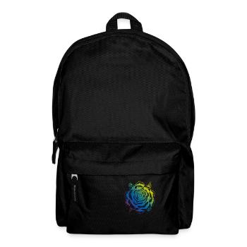Rose Mandala Boho - Rucksack - Schwarz - Vorne
