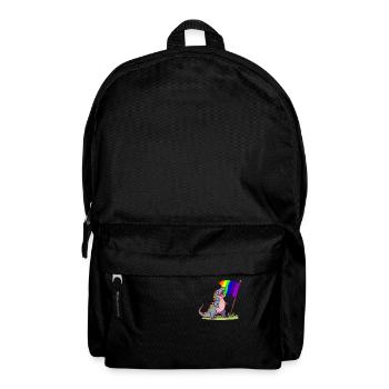 Lustiger Dinosaurier LGBT Community Stolz Lesbisch Schwul - Rucksack - Schwarz - Vorne
