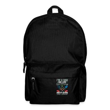 Drôle de papa de jardin Blague Fête des pères - Sac à dos - noir - Devant