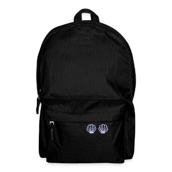 Meerjungfrau Lovers Funny Halloween Muscheln Meer - Rucksack - Schwarz - Vorne