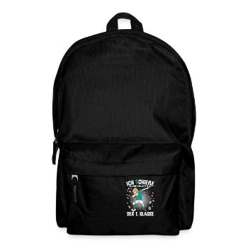 Schulkind 2023 1. Klasse - Rucksack - Schwarz - Vorne