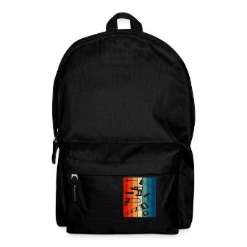 Retro Carpenter Tools - Backpack - black - Front