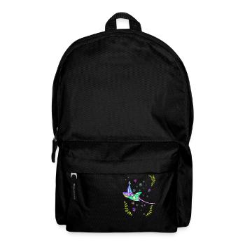 Colorful Stingray - Backpack - black - Front