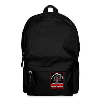 Real Estate Lawyers Are Masters Of House Hunting - Backpack - black - Front