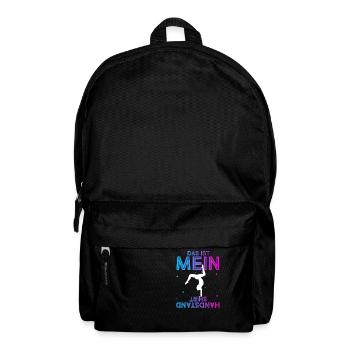 Turnen Turntrainer Gymnsatik Sportverein Sport Han - Rucksack - Schwarz - Vorne