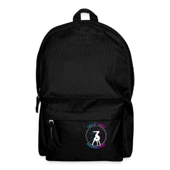 Turnen Rhönrad Turntrainer Gymnsatik Geschenk Bode - Rucksack - Schwarz - Vorne