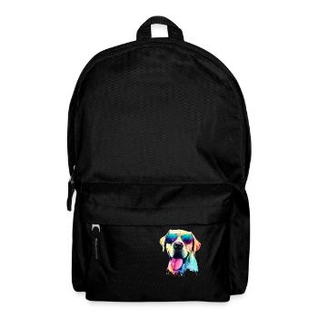 Labrador Retriever - Rucksack - Schwarz - Vorne