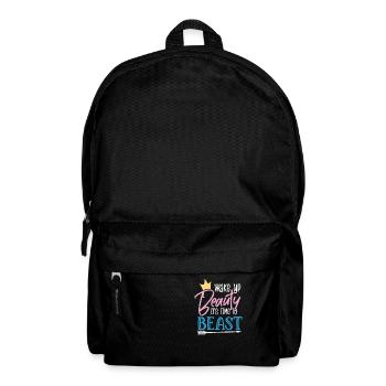 Wach auf Schönheit - Rucksack - Schwarz - Vorne