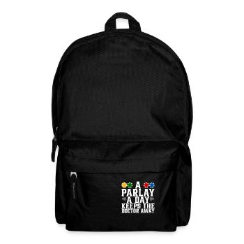 A Parlay A Day Keeps The Doctor Away 4 - Rucksack - Schwarz - Vorne