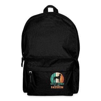 Great Dane Gifts - Rucksack - Schwarz - Vorne