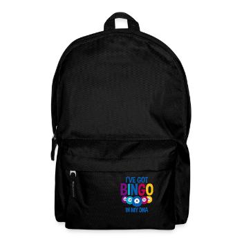 I've Got Bingo In My Dna 2 - Rucksack - Schwarz - Vorne