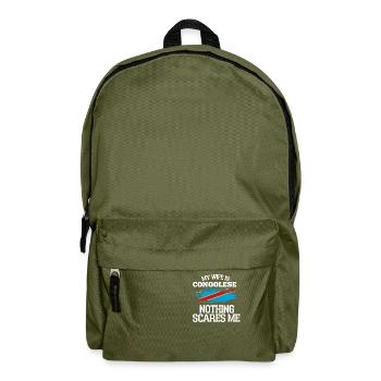 Congo Épouse - Sac à dos - vert olive - Devant