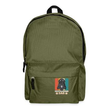 Newfoundland Dad - Backpack - olive green - Front