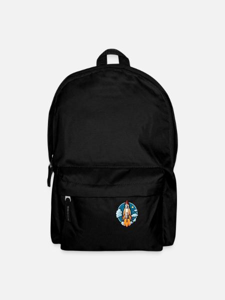 Rakete - Rucksack - Schwarz