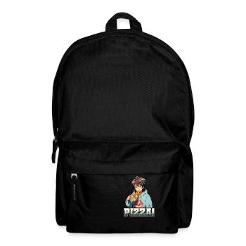 Pizza Lover Young Girl Anime Manga Pizza - Sac à dos - noir - Devant