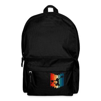 Cheerleader rétro Cheerleading vintage - Sac à dos - noir - Devant
