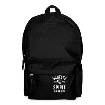 Cadeaux d’amoureux de l’âne - Sac à dos - noir - Devant