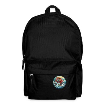 Chinese dragon - Backpack - black - Front