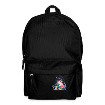 Anime et chats Kawaii Girl Anime - Sac à dos - noir - Devant