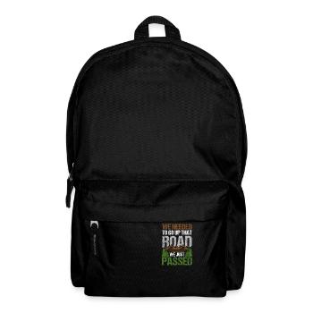 Géocaching remonter cette route que nous venons de passer - Sac à dos - noir - Devant