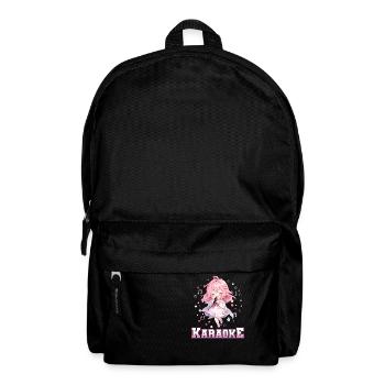 Filles Manga Anime Karaoké - Sac à dos - noir - Devant