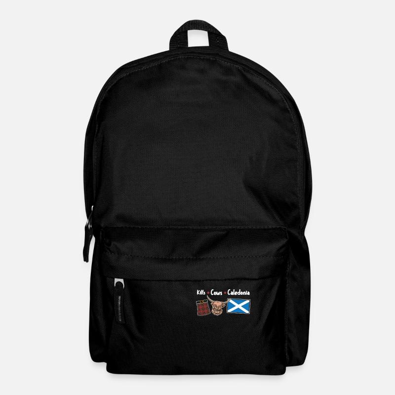 Kilts Cows Caledonia - Backpack - black