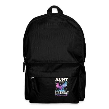 Aunt Of The Birthday Girl - Backpack - black - Front