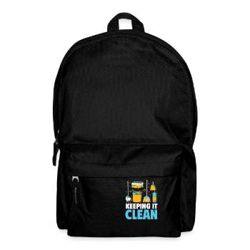 Domestic help, cleaner, housekeeper - Backpack - black - Front