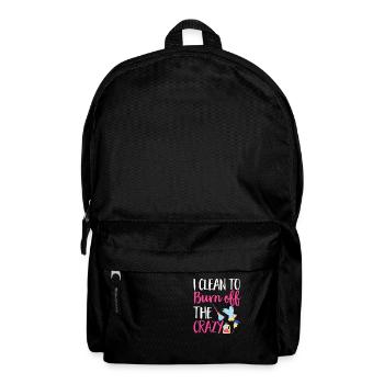 Aide domestique, femme de ménage, femme de ménage - Sac à dos - noir - Devant