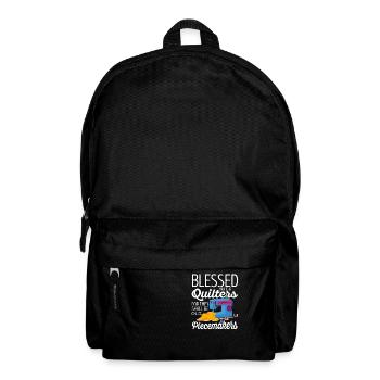 Heureux les courtepointes - Sac à dos - noir - Devant